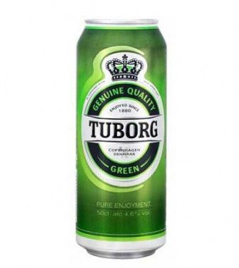 Пиво Туборг Грин ж/б 0,5 литра